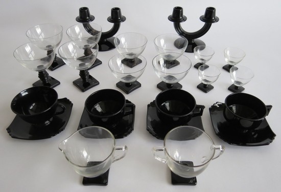 George Sakier for Fostoria After Dinner Service for Four